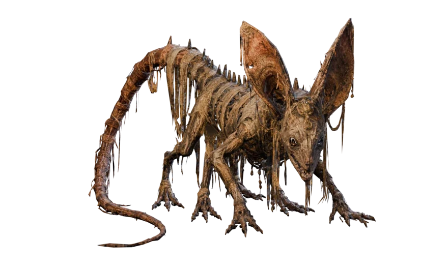 Rat, rotating turnaround of the production model, 0 degrees